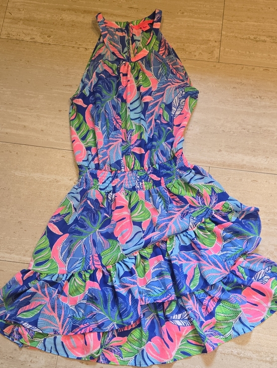 Lilly Pulitzer Dresses & Skirts - Lilly Pulitzer Pamelyn "Beleaf in Yourself" Halter Dress